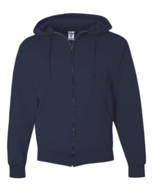 J. NAVY 4999MR super sweats nublend full-zip hooded sweatshirt