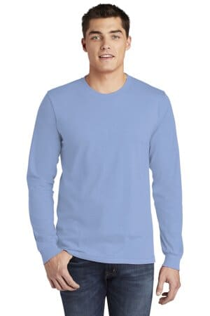 BABY BLUE 2007W american apparel fine jersey unisex long sleeve t-shirt
