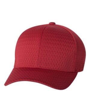 RED Flexfit 6777 athletic mesh cap