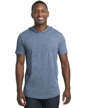 Next level apparel 2022 unisex mock twist short sleeve hoody t-shirt