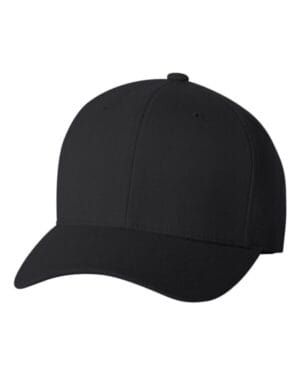 BLACK Flexfit 6477 wool-blend cap