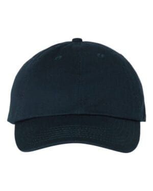 NAVY Valucap VC300A adult bio-washed classic dads cap