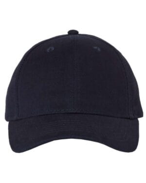 NAVY Sportsman 9910 heavy brushed twill structured cap