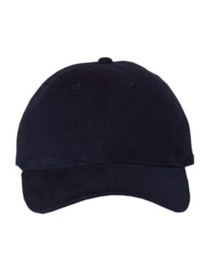 NAVY Sportsman 9610 heavy brushed twill unstructured cap