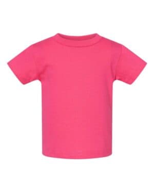 HOT PINK Rabbit skins 3401 infant cotton jersey tee