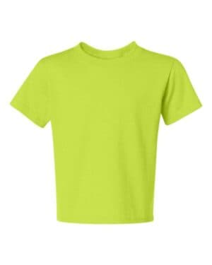 SAFETY GREEN Jerzees 29BR dri-power youth 50/50 t-shirt