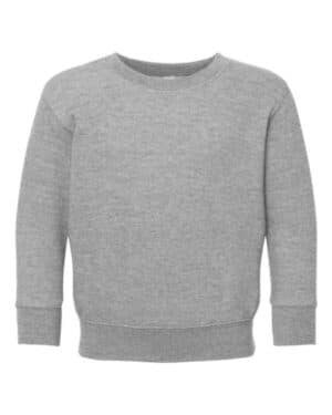 HEATHER Rabbit skins 3317 toddler fleece crewneck sweatshirt
