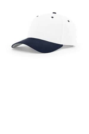 WHITE/ WHITE/ NAVY 212 richardson pro twill snapback