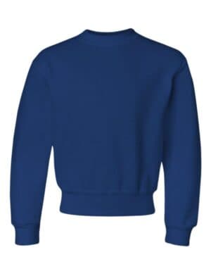 ROYAL Jerzees 562BR nublend youth crewneck sweatshirt