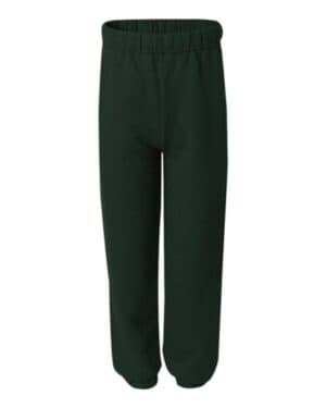 FOREST GREEN Jerzees 973BR nublend youth sweatpants