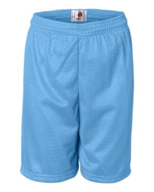 COLUMBIA BLUE Badger 2207 youth pro mesh 6 shorts