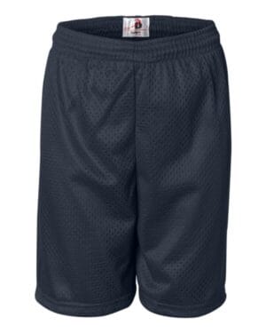 NAVY Badger 2207 youth pro mesh 6 shorts