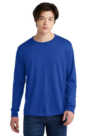 ROYAL 21LS jerzees dri-power 100% polyester long sleeve t-shirt