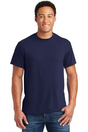NAVY 21M jerzees dri-power 100% polyester t-shirt