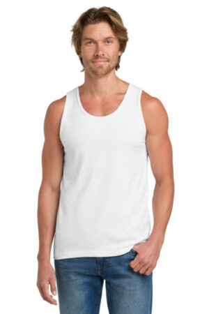 WHITE 2200 gildan-ultra cotton 100% us cotton tank top