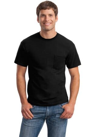 2300 gildan-ultra cotton 100% cotton t-shirt with pocket