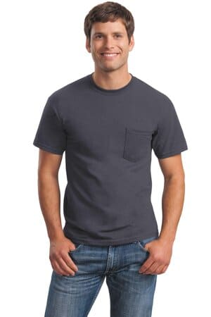 2300 gildan-ultra cotton 100% cotton t-shirt with pocket