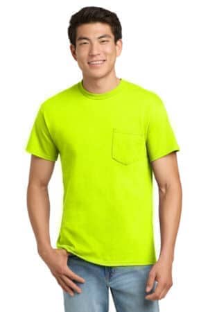 2300 gildan-ultra cotton 100% us cotton t-shirt with pocket