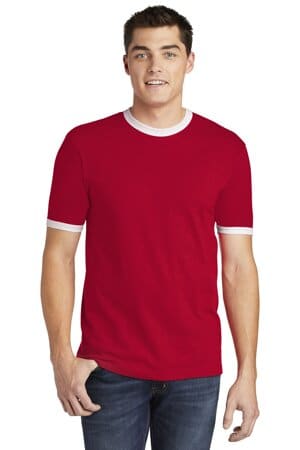 American Apparel 2456W, Fine Jersey V-Neck T-Shirt