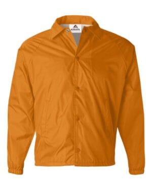 GOLD Augusta sportswear 3100 coach's jacket