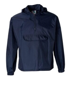 Augusta sportswear 3130 packable half-zip hooded pullover jacket
