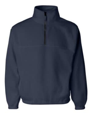 NAVY Sierra pacific 3051 fleece quarter-zip pullover