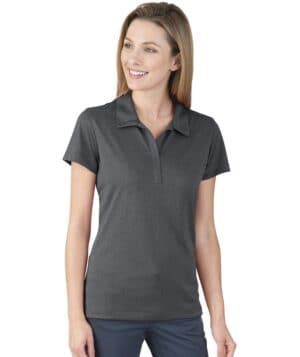 GRAPHITE HEATHER Charles river 2519CR women's heathered polo