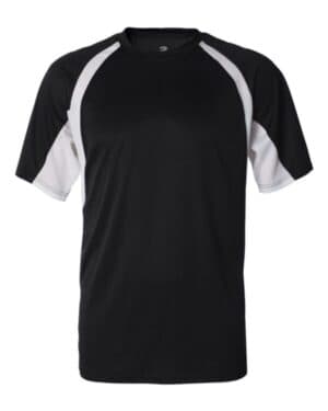 BLACK/ WHITE Badger 4144 b-core hook t-shirt