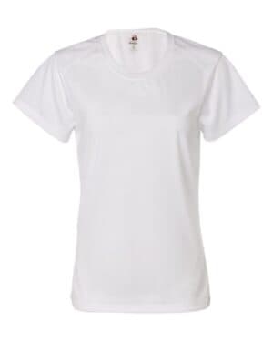 WHITE Badger 4160 womens b-core t-shirt