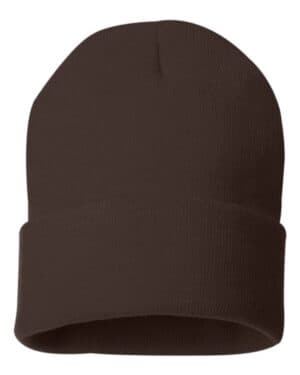 BROWN Sportsman SP12 12 solid cuffed beanie