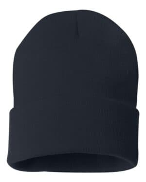 NAVY Sportsman SP12 12 solid cuffed beanie