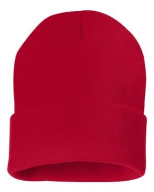 RED Sportsman SP12 12 solid cuffed beanie