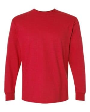 RED Gildan 2400 ultra cotton long sleeve t-shirt
