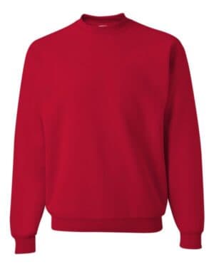 TRUE RED Jerzees 4662MR super sweats nublend crewneck sweatshirt