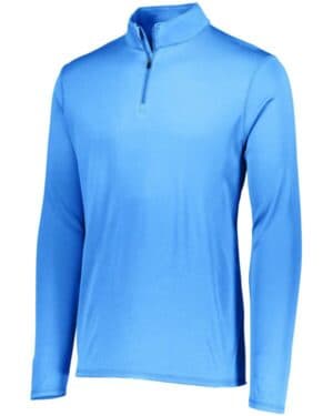 COLUMBIA BLUE Augusta sportswear 2785 adult attain quarter-zip pullover