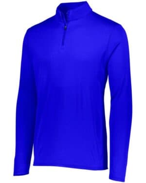 PURPLE Augusta sportswear 2785 adult attain quarter-zip pullover