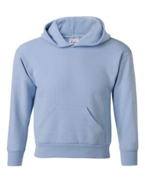 LIGHT BLUE Hanes P473 ecosmart youth hooded sweatshirt