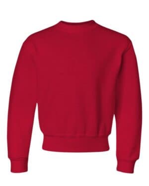 Jerzees 562BR nublend youth crewneck sweatshirt