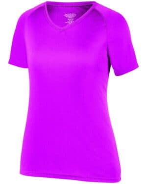 POWER PINK 2792 ladies' true hue technology attain wicking training t-shirt