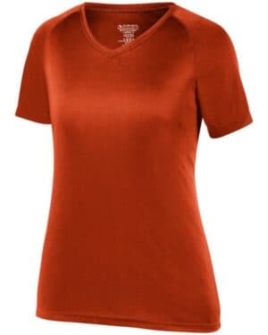 ORANGE 2792 ladies' true hue technology attain wicking training t-shirt