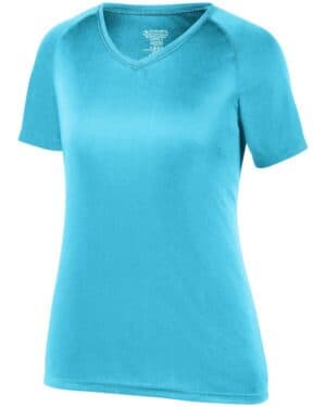 POWER BLUE 2792 ladies' true hue technology attain wicking training t-shirt