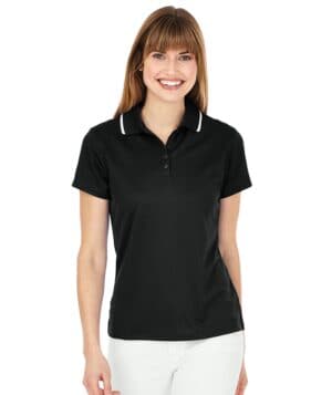 BLACK Charles river 2811CR women's classic solid wicking polo