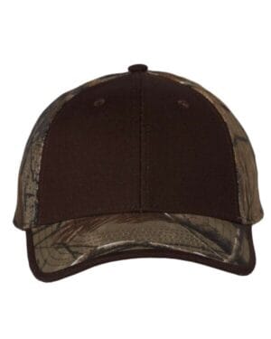 BROWN/ REALTREE AP Kati LC102 camo with solid front cap
