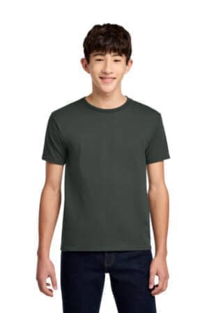 CHARCOAL GREY 29B jerzees-youth dri-power 50/50 cotton/poly t-shirt