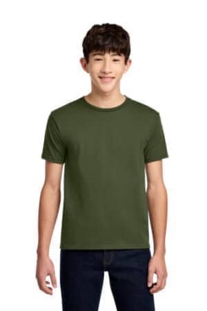 MILITARY GREEN 29B jerzees-youth dri-power 50/50 cotton/poly t-shirt