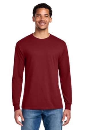 CARDINAL 29LS jerzees-dri-power 50/50 cotton/poly long sleeve t-shirt