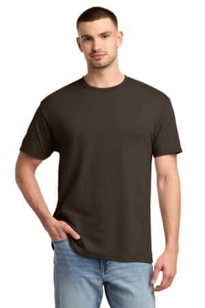 CHOCOLATE 29M jerzees-dri-power 50/50 cotton/poly t-shirt