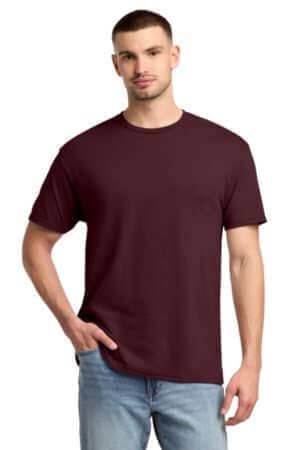 MAROON 29M jerzees-dri-power 50/50 cotton/poly t-shirt