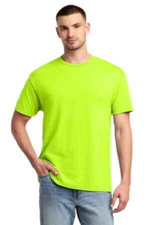 SAFETY GREEN 29M jerzees-dri-power 50/50 cotton/poly t-shirt