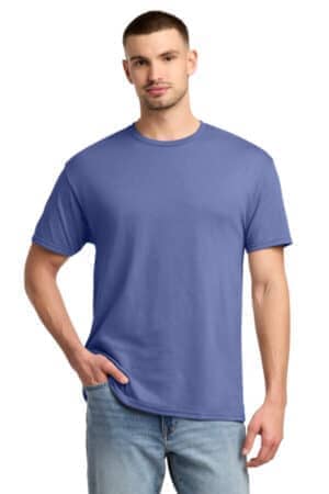 VIOLET 29M jerzees-dri-power 50/50 cotton/poly t-shirt